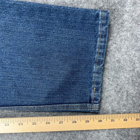 Carhartt Jeans Mens 32x30 Blue Elton Traditional Straight Fit Denim Workwear - Picture 10 of 11